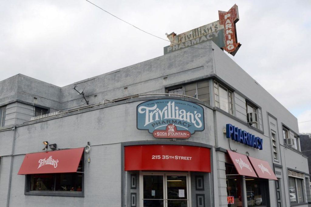 CWV Trivillian’s Pharmacy and Soda Fountain Charleston WV
